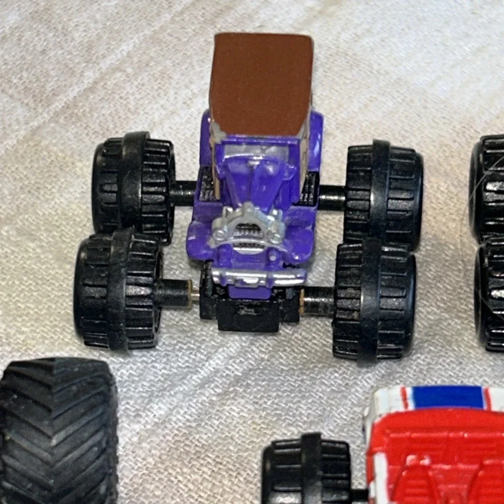 Micro Machines Galoob‎ Mustang Monster Car Truck 4x4 Vintage Toy Lot Of 10 F11